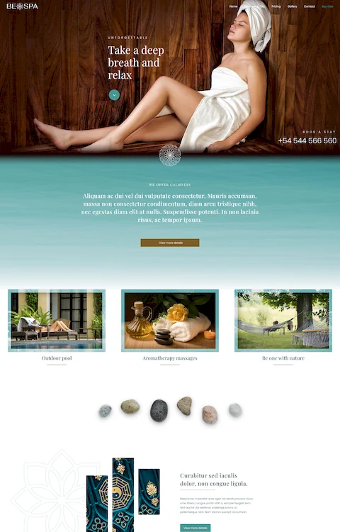 Exemplo Site SPA